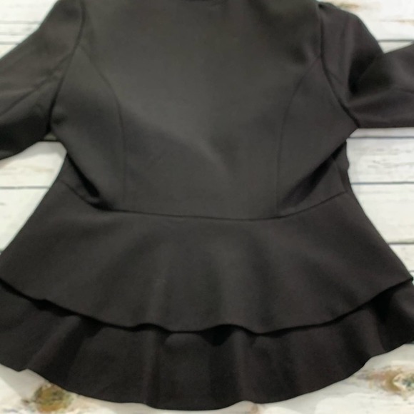ModCloth black modern blazer size Small - Picture 9 of 9
